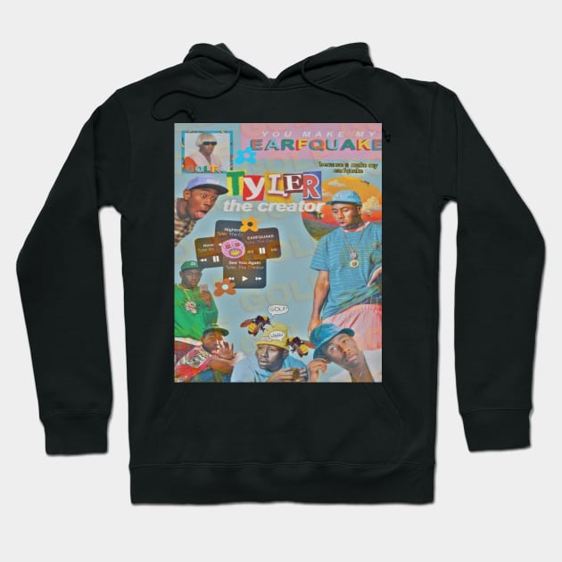 Tyler the Creator / 1991 Hoodie by Nakscil